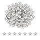 5-Petal Flower Smooth Surface 304 Stainless Steel Bead Caps(STAS-UN0042-48)-1
