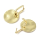 Flat Round Brass Hoop Earrings for Women(EJEW-Q389-08G)-2