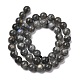 Natur Labradorit Perlenstr&auml;nge(G-J120-28-8mm-A)-3