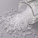 Clear 11/0 Grade A Round Transparent Glass Seed Beads(X-SEED-Q006-F04)-1