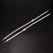 Plastic Cable Ties, Tie Wraps, Zip Ties, White, 670x18x1.3~17.3mm(FIND-WH0092-21)