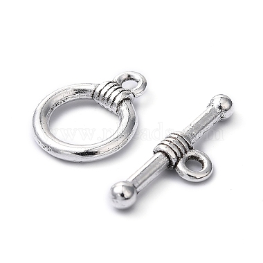 Tibetan Style Alloy Toggle Clasps(LF0034Y)-3