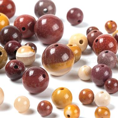 340pcs 4 tailles de perles de mookaite naturelles(G-LS0001-34)-4
