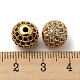 Nbeads 12Pcs Brass Micro Pave Cubic Zirconia Beads(ZIRC-NB0001-97)-3