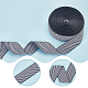 Elite 9.6~10 Yards Polyester Twill Tape Ribbon(OCOR-PH0001-91B)-3