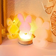 DIY Silicone Candle Molds, For Candle Making, Rabbit, 13.8x6.8x2.6cm(SIMO-H018-06H)