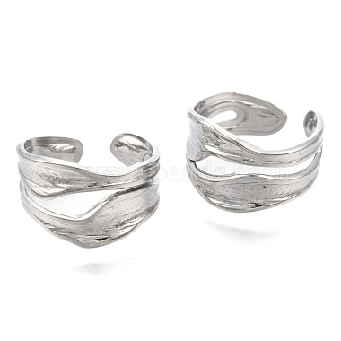 304 Stainless Steel Cuff Ring(RJEW-N038-112P)-2