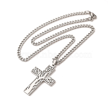 Cross 304 Stainless Steel Necklaces