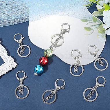 24Pcs Alloy Keychain Clasps(KEYC-SC0001-82P)-3
