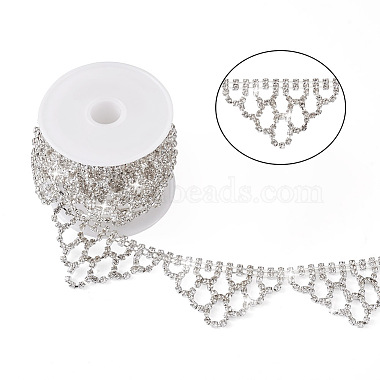 цепочка на чашку с железными кристаллами и стразами cheriswelry(CH-CW0001-01)-2
