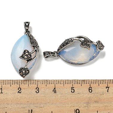 Opalite Horse Eye Pendants(G-F766-01AS-07)-3