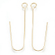 Brass Earring Hooks(KK-S348-099)-1