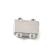 2-Strands Brass Magnetic Clasps(KK-CBA9C94-01A-P)-1