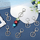 24Pcs Alloy Keychain Clasps(KEYC-SC0001-82P)-3