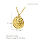 Stylish Stainless Steel Lion Pendant Necklaces for Women(TW3912-2)-1