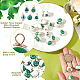 30Pcs Saint Patrick's Day Printed Wood Pendants(FIND-DC0004-82)-5