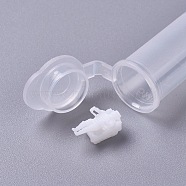 DIY Crystal Epoxy Resin Material Filling, Spaceman, for Jewelry Making Crafts, with Transparent Disposable Resin Tube/Box, White, Tube: 52x22x15mm, 13x6x7mm(DIY-WH0152-85A-04)