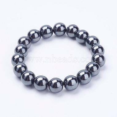 Electroplate Magnetic Synthetic Hematite Jewelry Sets(SJEW-G060-03A)-6