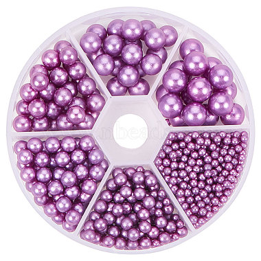 80mm Purple Round Acrylic Beads