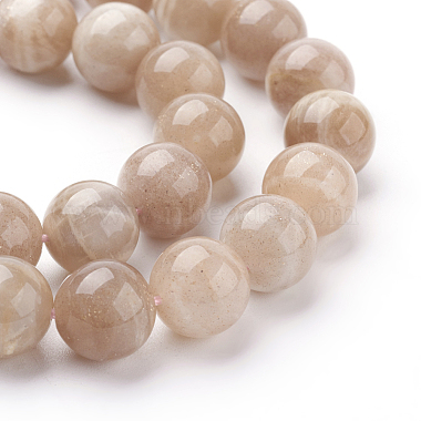 Natural Sunstone Beads Strands(G-G099-10mm-14)-3