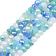 Electroplate Glass Beads Strands(EGLA-S192-001A-B08)-1