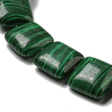 Synthetic Malachite Beads Strands(G-B071-A01-01)-3