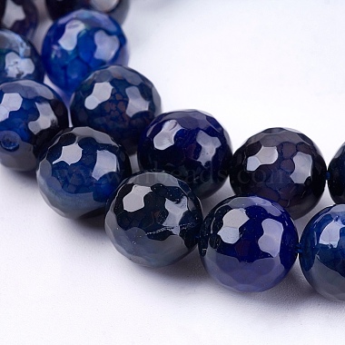 Natural Agate Round Beads Strand(G-L084-10mm-27)-3