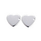 Handmade Gifts Ideas for Valentines Day 201 Stainless Steel Stamping Blank Tag Pendants(X-STAS-Q070-S)-1