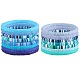 15Pcs Polymer Clay Bracelets(BJEW-SW001594)-1
