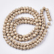 Dyed Natural Wooden Beads Strands(X-WOOD-T025-006-LF)-2