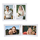 2Pcs 2 Styles MDF Folding Photo Frame Stand(AJEW-FG0005-82B)-1