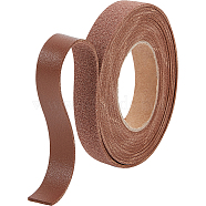 2M PVC Imitation Leather Ribbons, for Clothes, Bag Making, Saddle Brown, 12.5mm, about 2.19 Yards(2m)/Roll(SRIB-WH0011-125A-04)