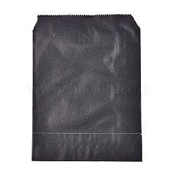 Eco-Friendly Kraft Paper Bags, Gift Bags, Shopping Bags, Rectangle, Black, 18x13x0.02cm(AJEW-M207-C01-03)