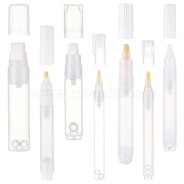 White Plastic Paint Brushes & Pens
