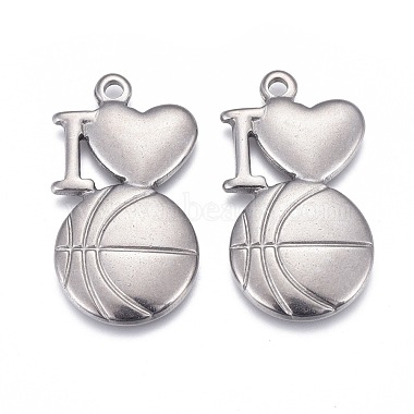 Stainless Steel Color Sports Goods Stainless Steel Pendants