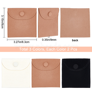 6Pcs 3 Colors Velvet Storage Bag(AJEW-GF0004-09)-2