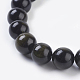 Chapelets de perles en obsidienne dorée naturelle(X-G-C076-10mm-5)-3