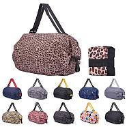 Polyester Portable Shopping Bag, Collapsible Shopping Bag, High-capacity, Peru, 81~81.5x7.8~80x0.7~0.8cm(ABAG-SZC0008-02E)