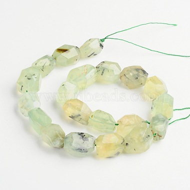 Nuggets Natural Prehnite Beads Strands(G-D770-08)-2