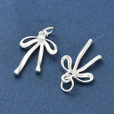 Brass Micro Pave Cubic Zirconia Pendants(KK-H532-20S)-2