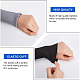 Fingerinspire 10Pcs 5 Colors Ribbing Pattern Polyester Oversleeves(FIND-FG0001-66)-5