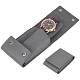PU Leather Watch Packing Boxes with Snap Button(CON-WH0083-027B)-1