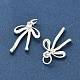 Brass Micro Pave Cubic Zirconia Pendants(KK-H532-20S)-2