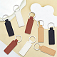 24Pcs 4 Colors PU Leather Keychains(KEYC-SC0002-17)-7