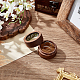 Round Wooden Engagement Ring Boxes(CON-WH0093-03A)-5