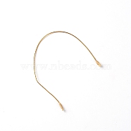Polyester Cable Ties, Tie Wraps, Zip Ties, Wire Twist Ties, for Party Decoration, Gold, 202x0.8mm(AJEW-WH0129-96A)