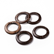 Coconut Linking Rings, Ring, 38x2.5~5mm, Inner Diameter:25.3~25.4mm(BSHE-I008-07-1)