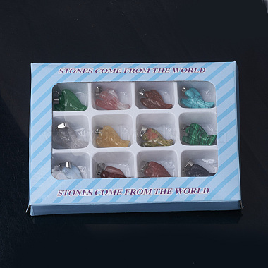 Mixed Color Angel & Fairy Mixed Stone Pendants