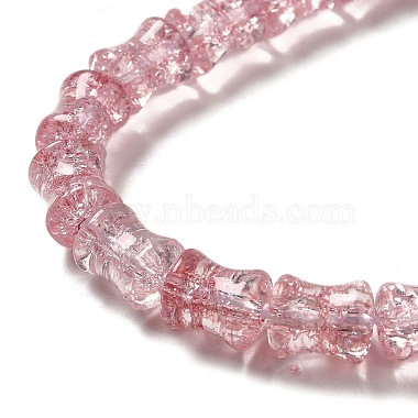 Transparent Crackle Glass Beads Strands(GLAA-D025-01I)-3