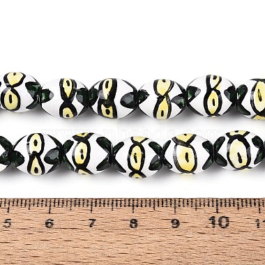 Handmade Porcelain Ceramic Beads Strands(PORC-T135-07B)-4